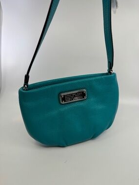 Marc by Marc Jacobs Teal Leather Shoulder Crossbody Bag NWT